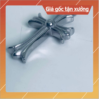 Mặt dây chuyền chữ thập đính đá trăng bảo hành 12 tháng( chỉ bán mặt)