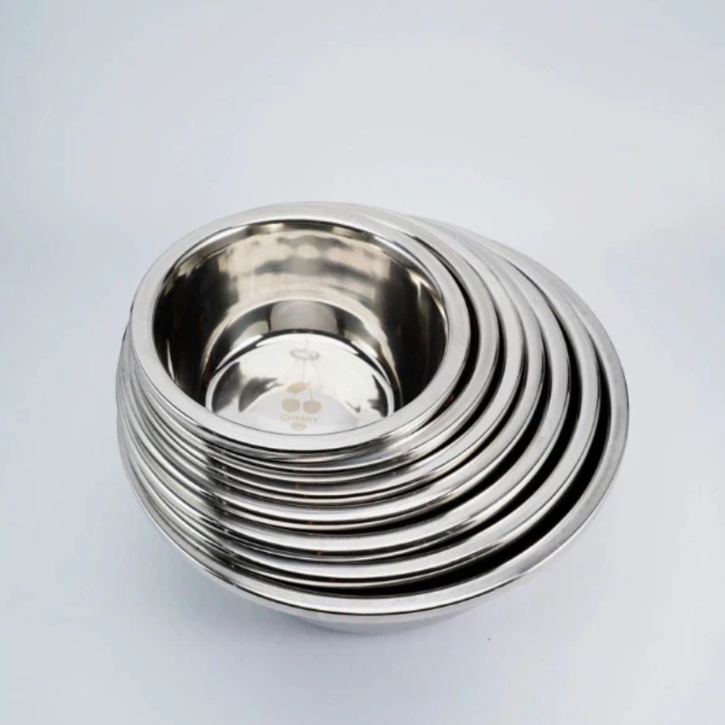 Âu Trộn Inox, Thau Chậu Đa Năng Thép Không Gỉ Nhiều Size, Trộn Bột, Rửa ...