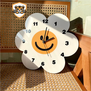 (CB)Đồng Hồ Treo Tường Họa Tiết Dễ Thương Loại Tráng Gương Pha Lê Tranh Decor Phòng Khách, Phòng Ngủ
