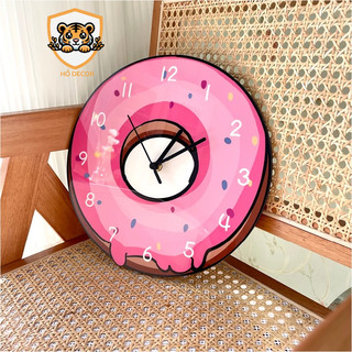 (CB)Đồng Hồ Treo Tường Họa Tiết Dễ Thương Loại Tráng Gương Pha Lê Tranh Decor Phòng Khách, Phòng Ngủ