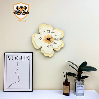 (CB)Đồng Hồ Treo Tường Họa Tiết Dễ Thương Loại Tráng Gương Pha Lê Tranh Decor Phòng Khách, Phòng Ngủ