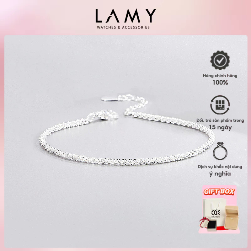 Ảnh Lắc tay bạc CDE Twinkle Silver Bracelet CDE2056 - Bạc cao cấp 1