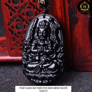 Dây Chuyền Phong Thủy Tuổi Tý ( Phật Bản Mệnh Phật Thiên Thù Thiên Nhãn )