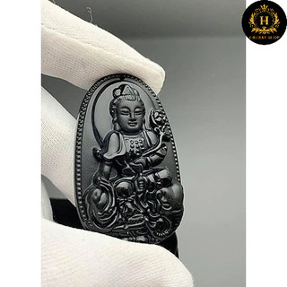 Dây chuyền mặt phật bản mệnh người tuổi thìn, tuổi tỵ - Phật Phổ Hiền Bồ Tát - Mang lại bình an may mắn tài lộ