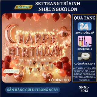Set trang trí sinh nhật người lớn SNNL-6013