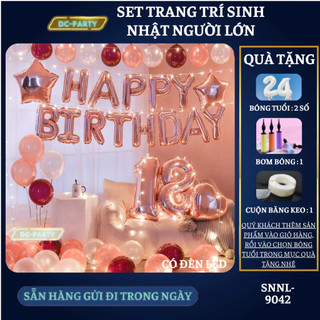 Set trang trí sinh nhật người lớn SNNL-9042