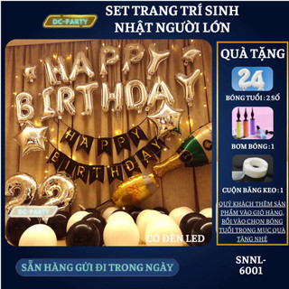 Set trang trí sinh nhật người lớn SNNL-6001