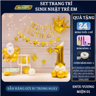 Set trang trí sinh nhật trẻ em SNTE-VƯƠNG MIỆN 01
