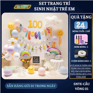Set trang trí sinh nhật trẻ em SNTE-CẦU VÒNG 01