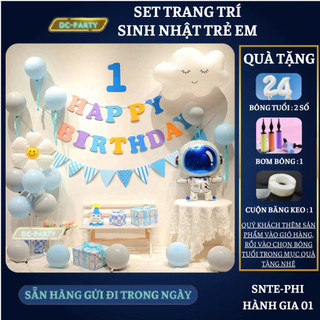 Set trang trí sinh nhật trẻ em SNTE-PHI HÀNH GIA 02