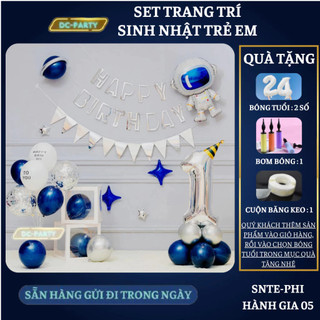 Set trang trí sinh nhật trẻ em SNTE-PHI HÀNH GIA 05
