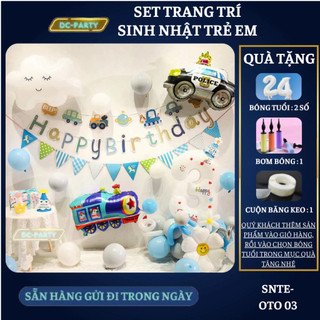 Set trang trí sinh nhật trẻ em SNTE-OTO 03