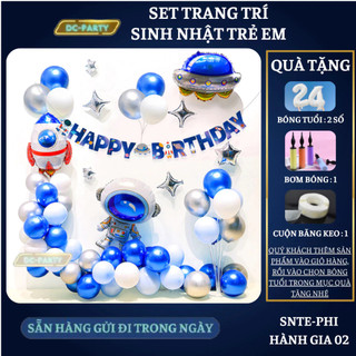Set trang trí sinh nhật trẻ em SNTE-PHI HÀNH GIA 03