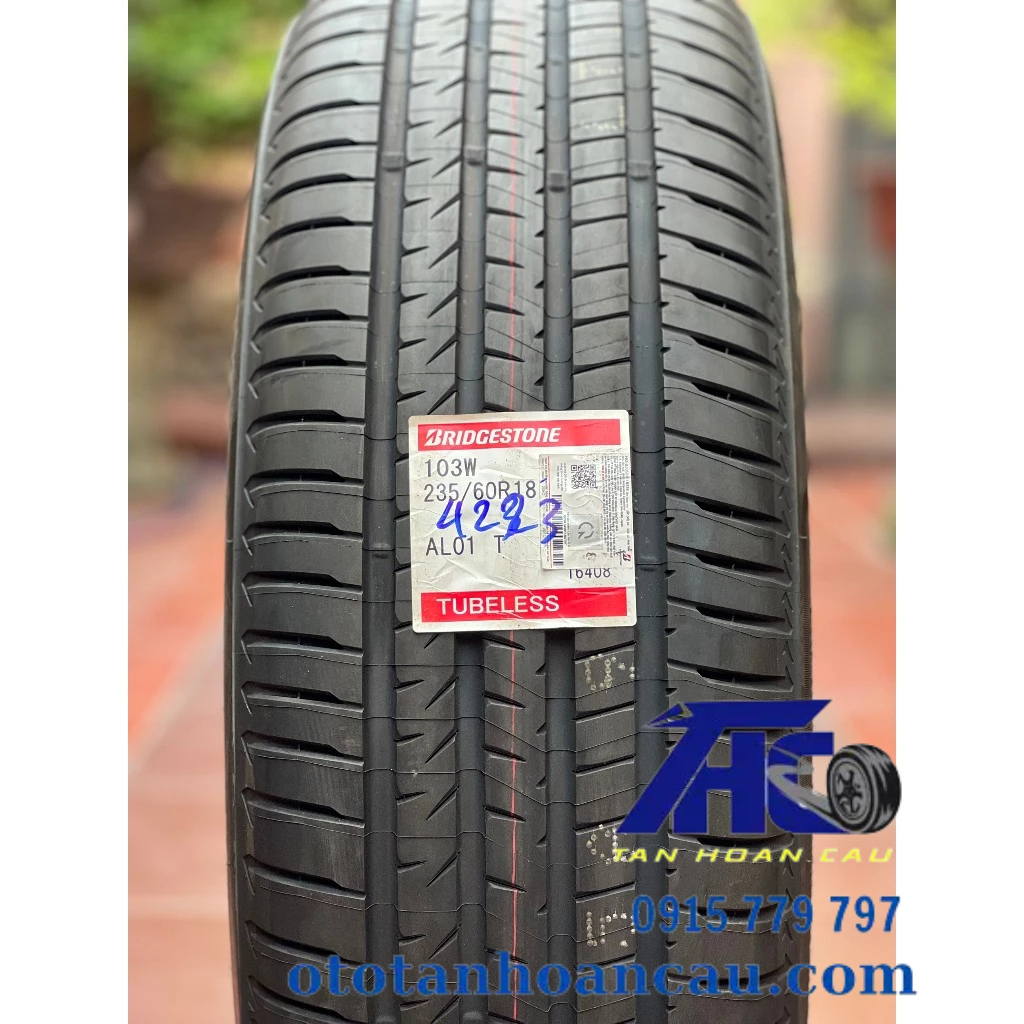Lốp Bridgestone 235/60R18 Alenza 001 Việt Nam bảng giá lốp Ô Tô Tân ...