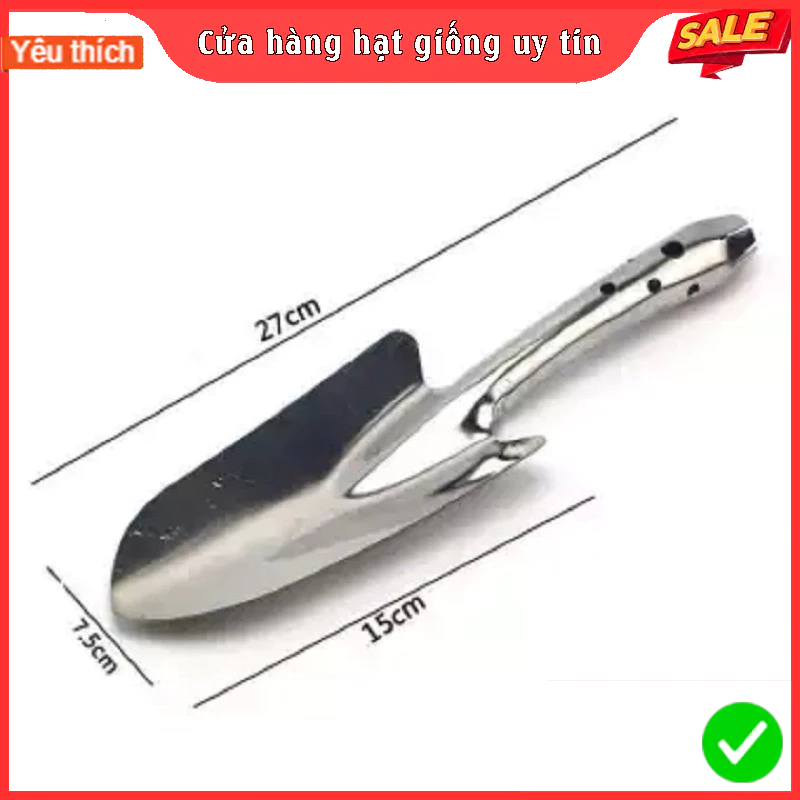 XẺNG INOX LÀM VƯỜN CHẮC CHẮN CHUẨN CHÍNH HÃNG | Shopee Việt Nam
