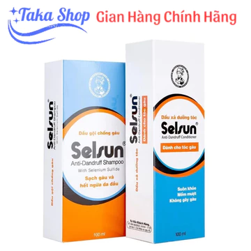 Dầu Gội Và Dầu Xả Selsun Chống Gàu, Giảm Ngứa, Làm Sạch Da Đầu, Bảo Vệ Tóc 250ml, 100ml, 50ml
