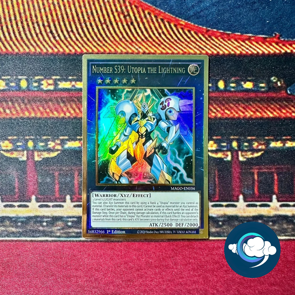 Thẻ Bài Trò Chơi YugiOh! (UK) - MAGO-EN034: Number S39: Utopia The ...