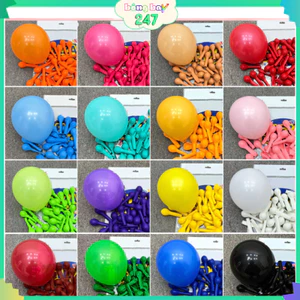 Set 100 Bóng Bay Trang Trí Sinh Nhật, Happy Birthday, Bóng Bay Trang Trí Phòng Cưới, Sự Kiện
