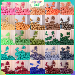 Combo 30 Bóng Bay Trang Trí Sinh Nhật, Happy Birthday, Bóng Bay Decor Phòng Cưới, Sự Kiện