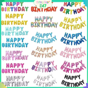 Bộ bóng chữ, dây chữ Happy Birthday, trang trí sinh nhật, set sinh nhật bé trai bé gái, người lớn