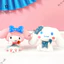 Set quà tặng, phụ kiện trang trí mini mô hình sanrio hoạt hình melody, kuromi cute Tiểu Đội KT