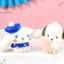 Set quà tặng, phụ kiện trang trí mini mô hình sanrio hoạt hình melody, kuromi cute Tiểu Đội KT