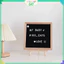 Bảng Gỗ 25x25cm Ghép Tên + Kèm Bộ Chữ Số Trang Trí Sinh Nhật Cho Bé, Người Lớn, Phong Cách Hàn Quốc