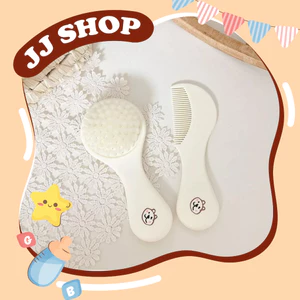 Set Lược Chải Tóc BLISSBEBE Cho Bé Từ Sơ Sinh Cao Cấp - Hàn Quốc (2 Món)
