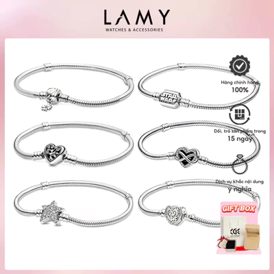 Vòng tay mềm bạc LAMY Bạc S925 Bracelet - Hàng chính hãng