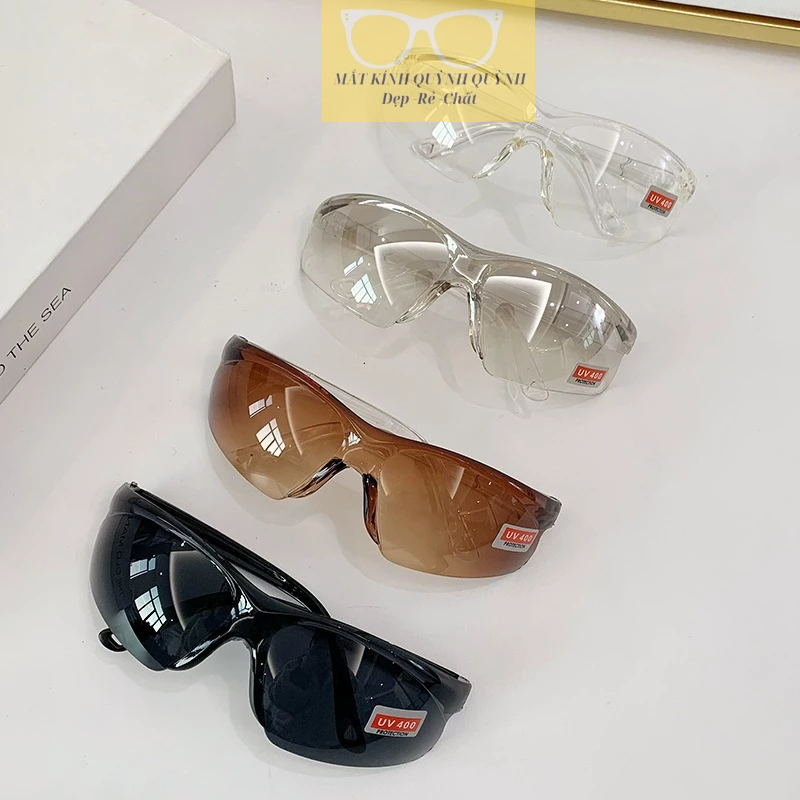 Kính mát nam nữ thời trang kính râm đi đường chống Uv400 chống bụi 501 mắt kính bảo hộ