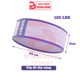 Dây kháng lực miniband vải Aolikes version 2 hỗ trợ tập gym yoga mông đùi, chất liệu vải cao su
