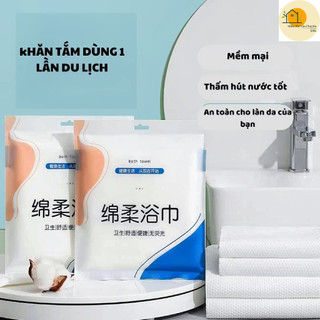 Khăn Tắm Du Lịch Cotton Lớn 70x140cm, Khăn Tắm Khách Sạn Có Thể Tái Sử Dụng Loại Lớn Dày Nặng 90g 88463