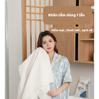Khăn Tắm Du Lịch Cotton Lớn 70x140cm, Khăn Tắm Khách Sạn Có Thể Tái Sử Dụng Loại Lớn Dày Nặng 90g 88463