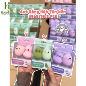 Set Bông Mút Tán Nền Habaria 2PCS