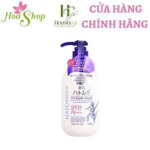 SỮA DƯỠNG THỂ BAN NGÀY CHỐNG NẮNG HATOMUGI SPF31 PA+++ NHẬT