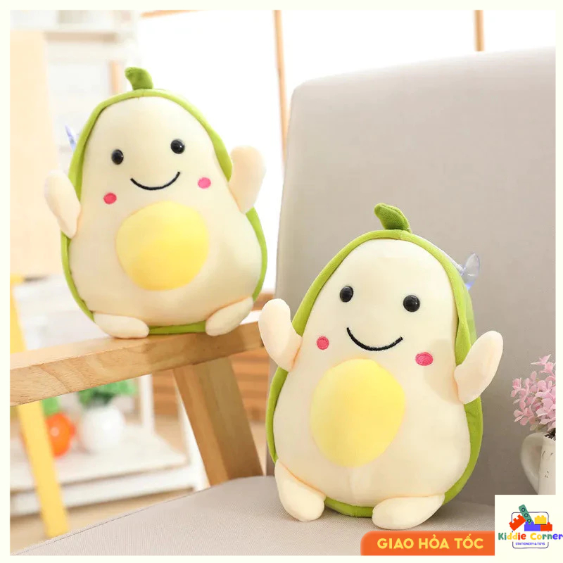 Gấu bông quả bơ trứng, trái bơ trứng siêu cute size nhỏ Mini - Quà tặng lưu niệm đồ chơi