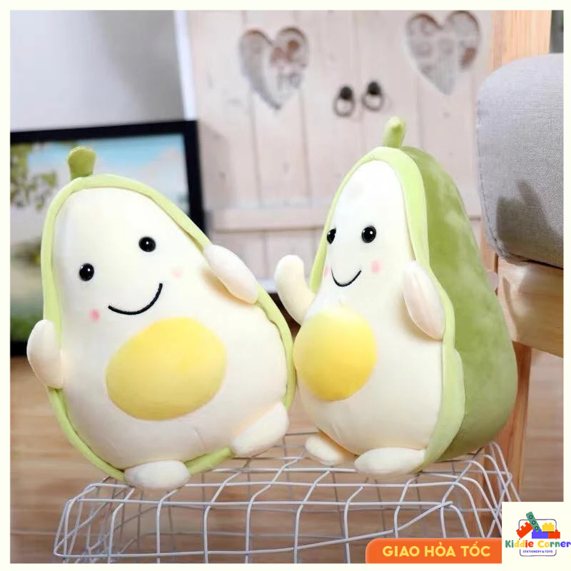 Gấu bông quả bơ trứng, trái bơ trứng siêu cute size nhỏ Mini - Quà tặng lưu niệm đồ chơi