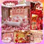 Set Bóng + Set Dạ Trang Trí Phòng Cưới, Bóng Bóng Decor Phòng Tân Hôn Tặng Kèm Bơm Tay, Băng Dính