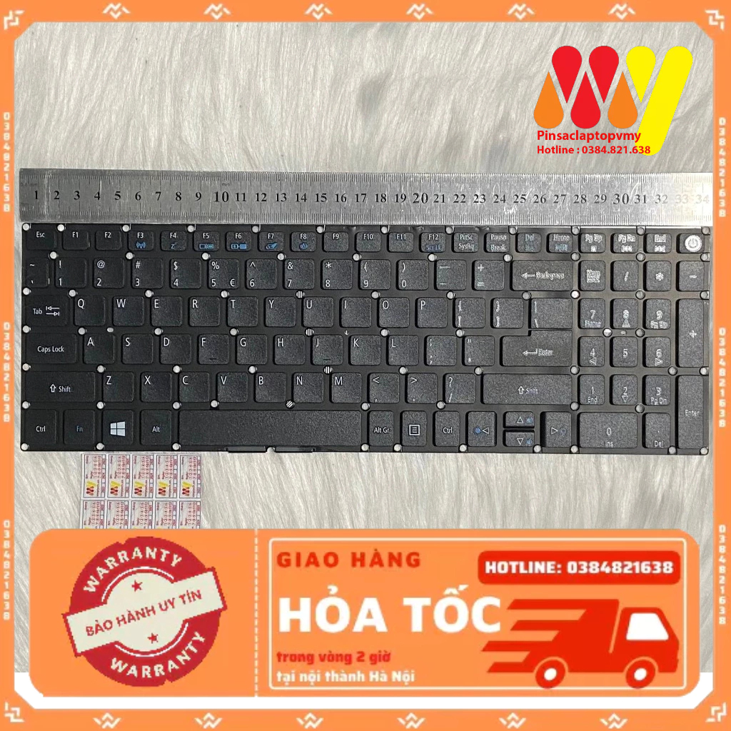 Bàn Phím Laptop Acer Aspire E5-573 E5-573G E5-573T E5-575 E5-576 E5-722 ...