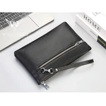 Ví Cầm Tay Nam Da Bò, Clutch Nam Hàng Hiệu WilliamPoLo Túi kẹp nách nam Cao Cấp WLC19 size 27cm — ảnh 7