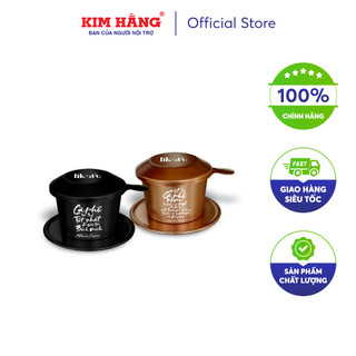Bộ Phin Cafe Nhôm Likafe Kim Hằng Màu Đen Nâu KHG8076