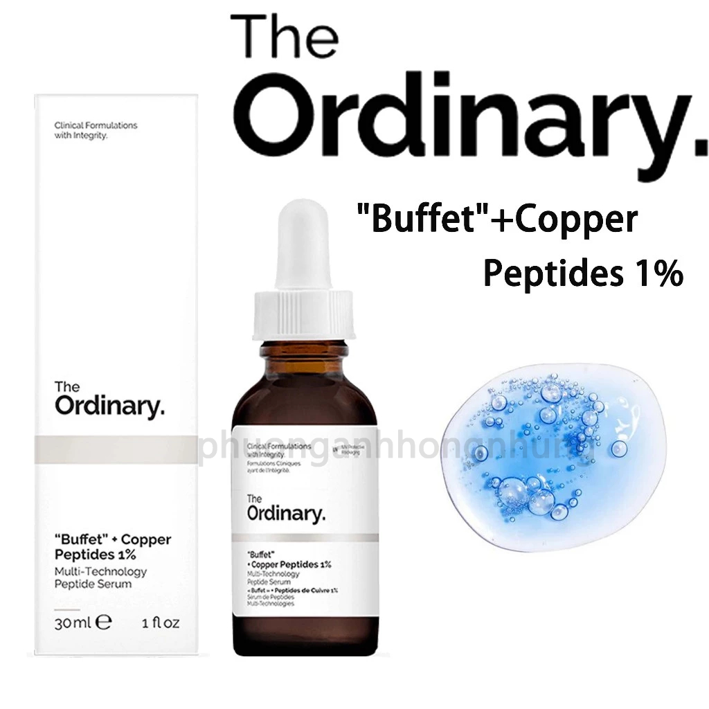 The Ordinary - “Buffet” + Copper Peptides 1% ( 30mL ) Tinh chất chống ...