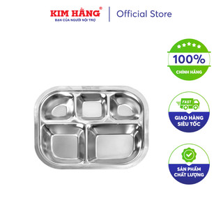 Khay ăn trẻ em inox 304 Kim Hằng KHG9200