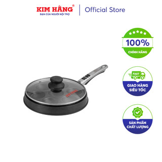Khuôn đổ bánh khọt, bánh căn chống dính Kim Hằng (kèm nắp)