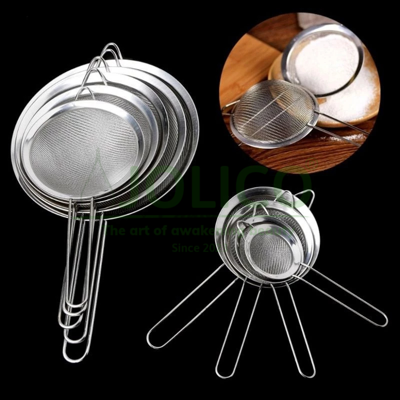 RÂY LỌC INOX, RÂY LỌC CHÁO, BỘT SIZE 10CM [ĐỒ GIA DỤNG] | Shopee Việt Nam