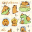 😊Bộ Sưu Tập FULL SET Các Mẫu Blind Box Hộp Mù Tượng Mô Hình Chuột Capybara Mini Cute CAPYBARA SHOW😊