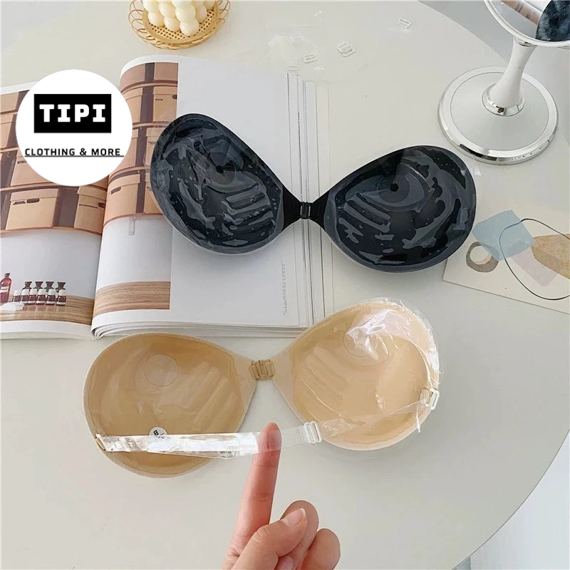 Áo dán ngực silicon cài trước giúp nâng ngực, chống tụt và tạo khe đủ mẫu - ảnh 2