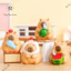 Sưu Tầm Đồ Chơi Blind Box Hộp Mù Tượng Mô Hình Mini Chuột Lang Nước Capybara Cute - ĐẬU NHỎ CAPYBARA