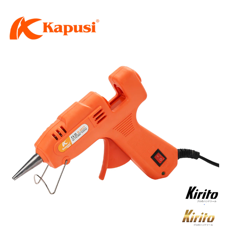 Dụng cụ bắn keo nến silicon cầm tay Kapusi súng máy bắn keo nến 60W, 20W súng bắn keo nến