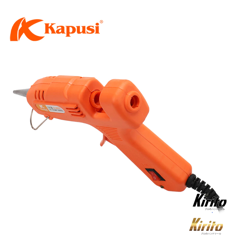 Dụng cụ bắn keo nến silicon cầm tay Kapusi súng máy bắn keo nến 60W, 20W súng bắn keo nến